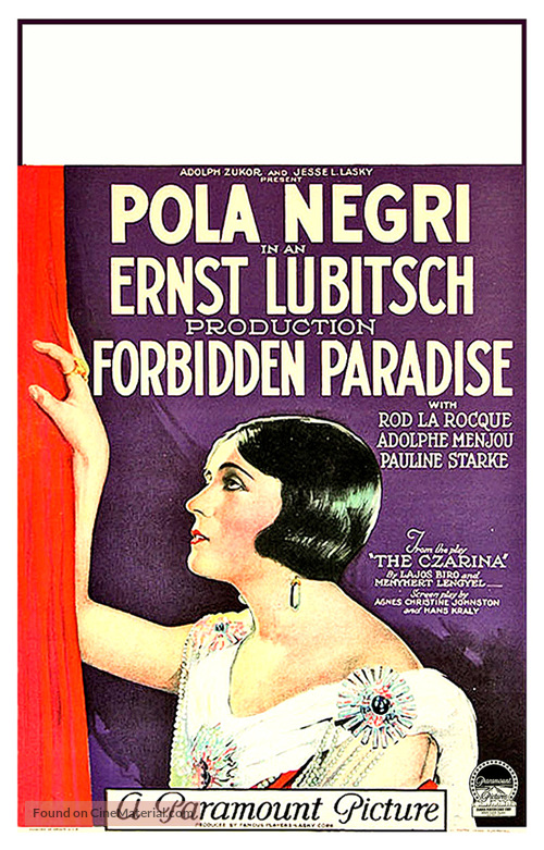 Forbidden Paradise - Movie Poster