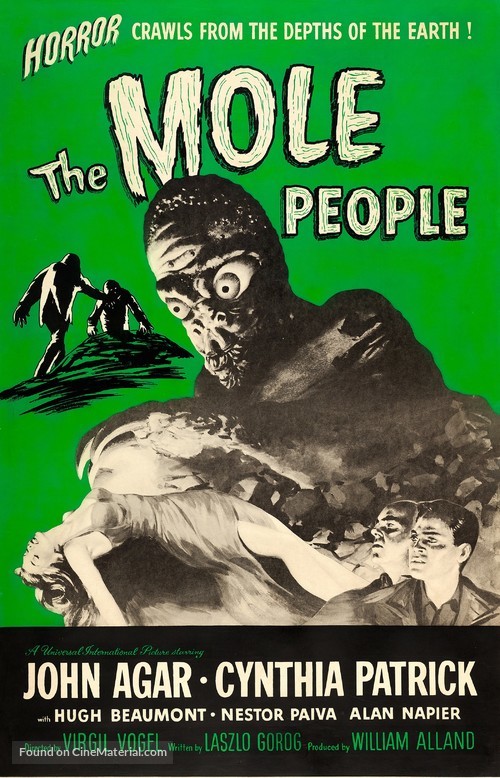 The Mole People - Movie Poster