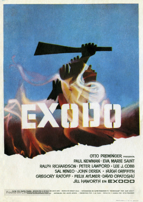 Exodus - Spanish Movie Poster