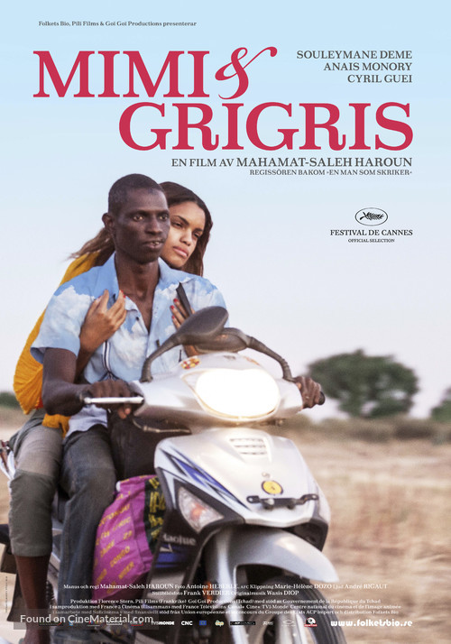 Grigris - Swedish Movie Poster