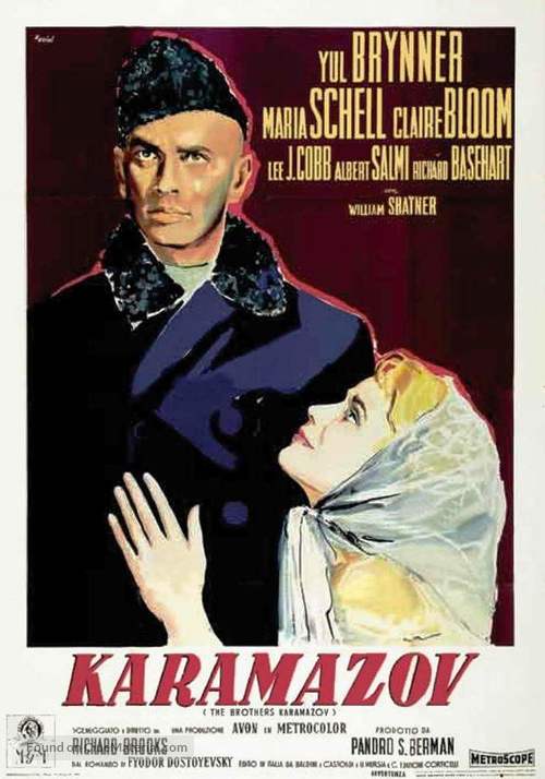 The Brothers Karamazov - Italian Movie Poster