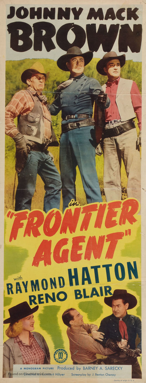 Frontier Agent - Movie Poster