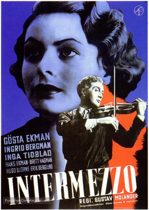 Intermezzo - Swedish Movie Poster