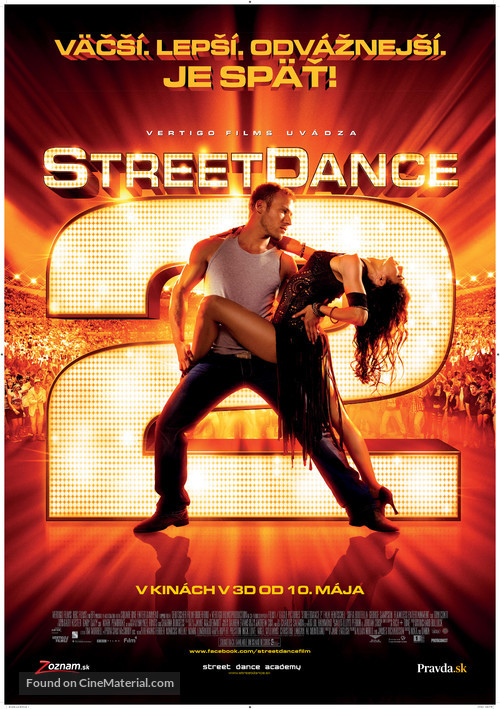 StreetDance 2 - Slovak Movie Poster