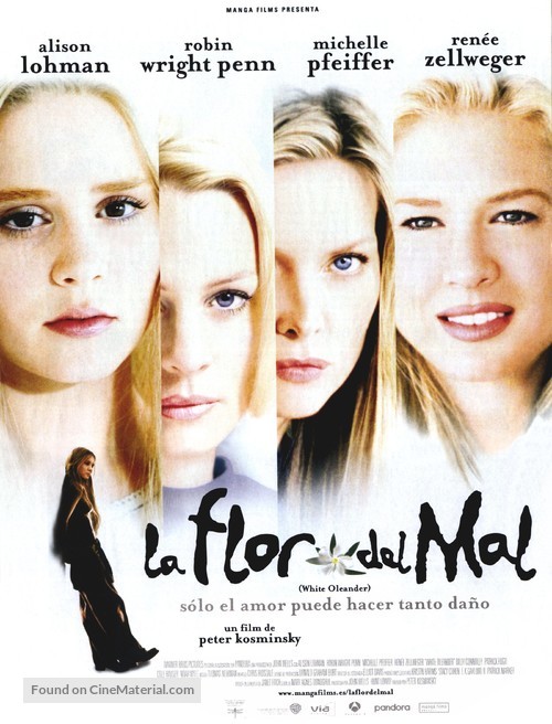 White Oleander - Spanish Movie Poster