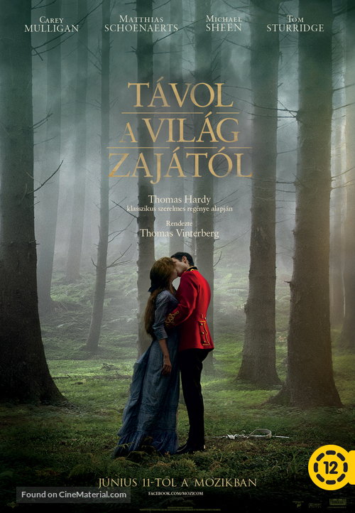 Far from the Madding Crowd - Hungarian Movie Poster