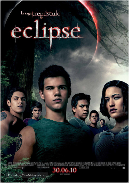 The Twilight Saga: Eclipse - Spanish Movie Poster