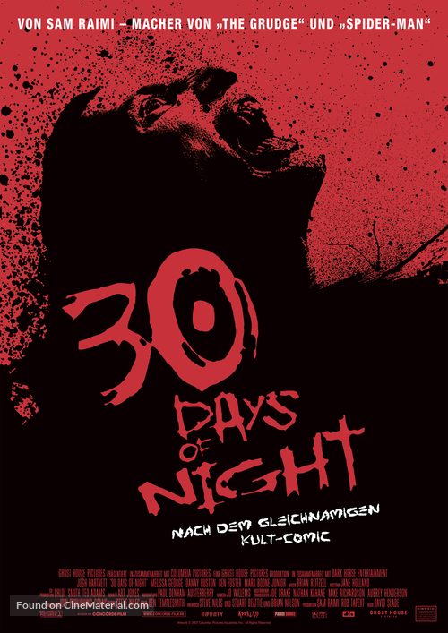 30 Days of Night - German Movie Poster