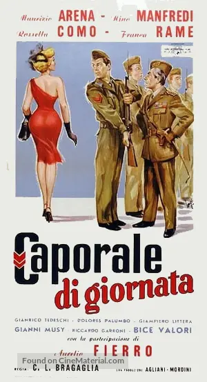 Caporale di giornata - Italian Movie Poster