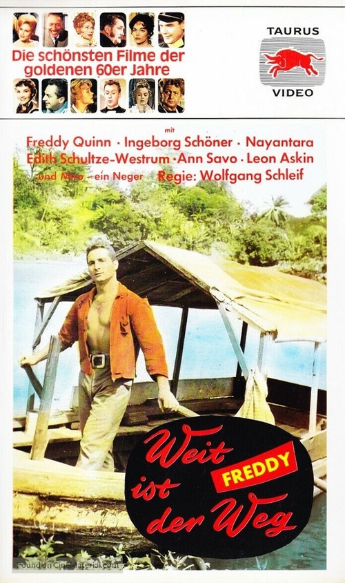 Weit ist der Weg - German VHS movie cover