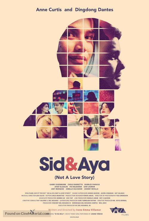 Sid &amp; Aya: Not a Love Story - Philippine Movie Poster