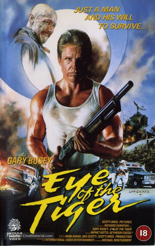 Eye of the Tiger - British Movie Cover