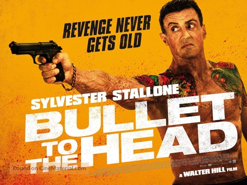 Bullet to the Head - British Movie Poster