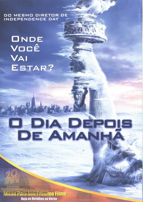 The Day After Tomorrow - Brazilian DVD movie cover