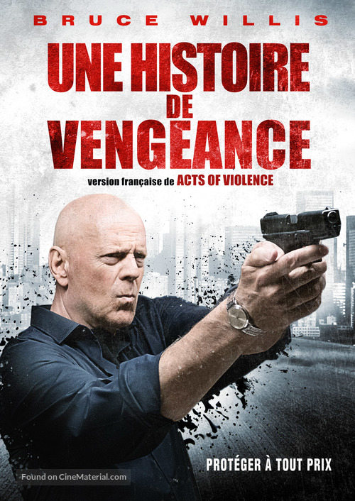Acts of Violence - Canadian DVD movie cover