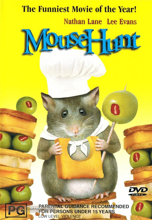 Mousehunt - Australian DVD movie cover