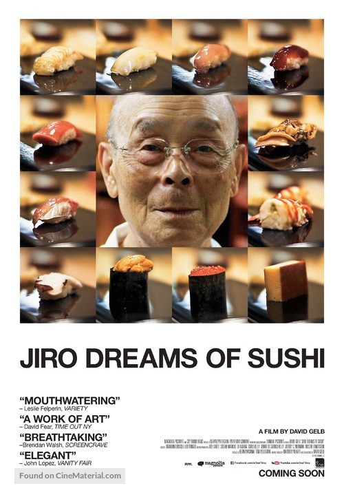 Jiro Dreams of Sushi - Canadian Movie Poster