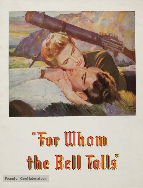 For Whom the Bell Tolls - poster