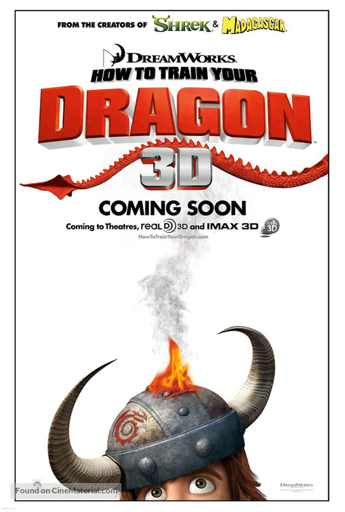 How to Train Your Dragon - Movie Poster