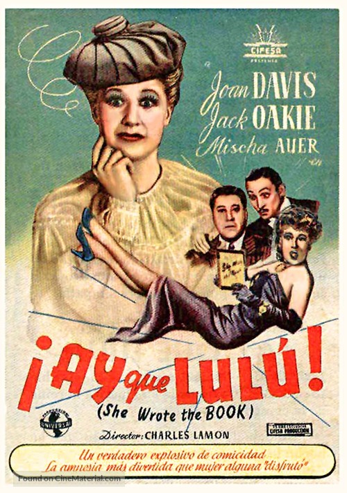 She Wrote the Book - Spanish Movie Poster