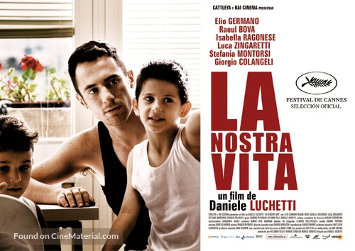 La nostra vita - Spanish Movie Poster