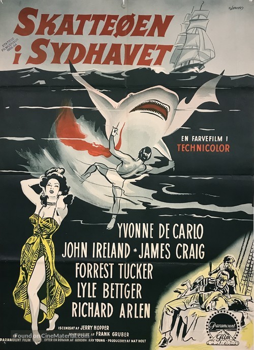 Hurricane Smith - Danish Movie Poster