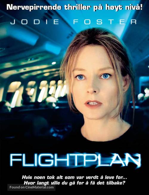 Flightplan - Norwegian DVD movie cover