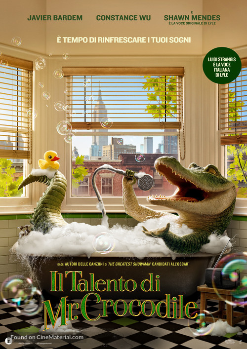 Lyle, Lyle, Crocodile - Italian Movie Poster