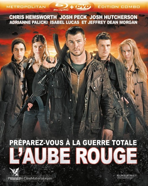Red Dawn - French Blu-Ray movie cover