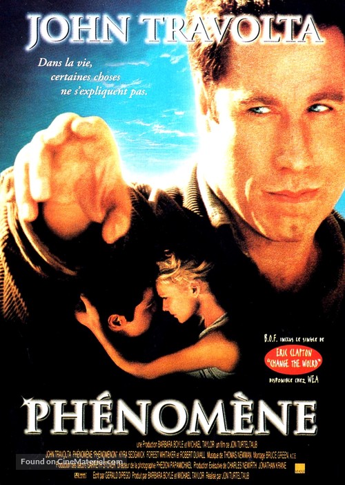 Phenomenon - French Movie Poster