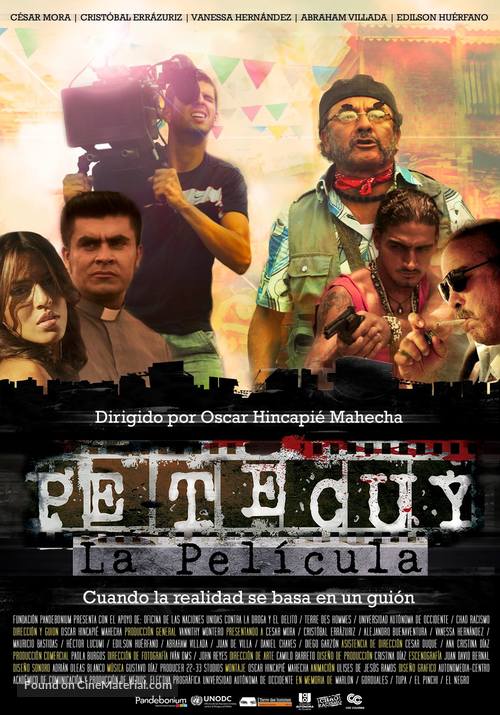 Petecuy, La Pel&iacute;cula - Colombian Movie Poster