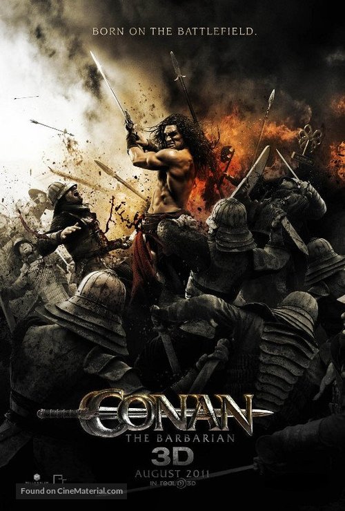 Conan the Barbarian - British Movie Poster