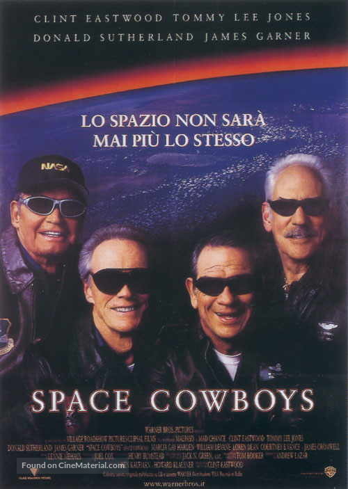 Space Cowboys - Italian Movie Poster