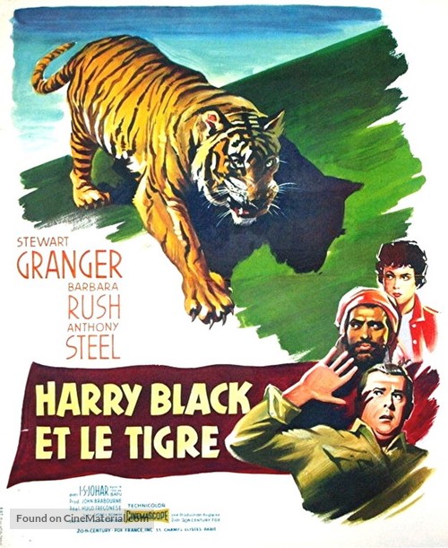 Harry Black - French Movie Poster