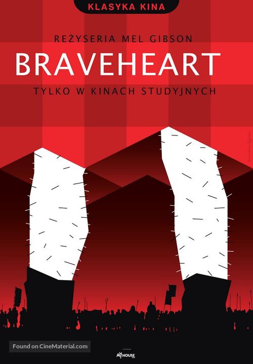 Braveheart - Polish Re-release movie poster