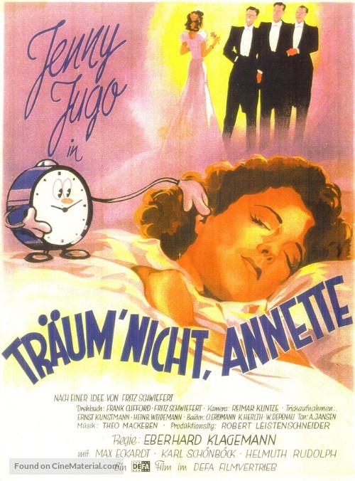 Tr&auml;um&#039; nicht, Annette - German Movie Poster
