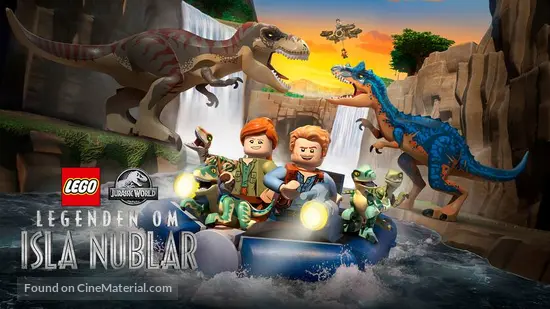 Lego Jurassic World: Legend of Isla Nublar - Danish Movie Poster