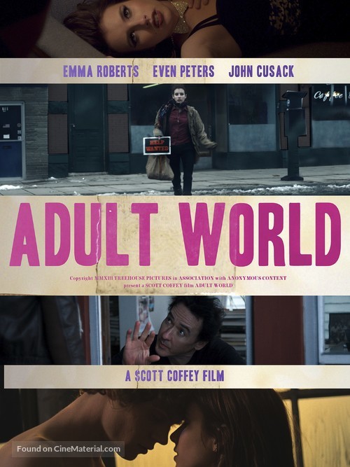 Adult World - Movie Poster