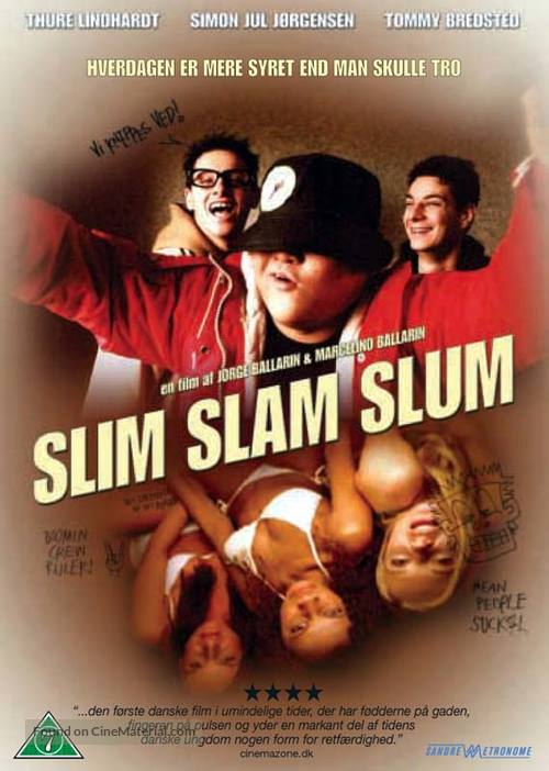 Slim Slam Slum - Danish DVD movie cover