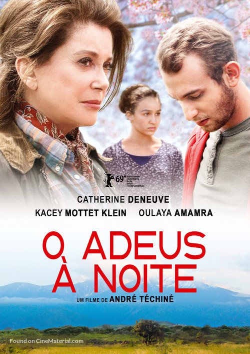 L&#039;adieu &agrave; la nuit - Portuguese Movie Poster