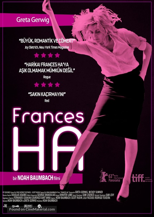 Frances Ha - Turkish Movie Poster