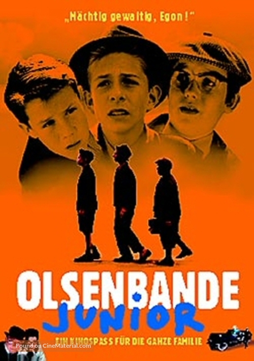 Olsen Banden Junior - German Movie Poster