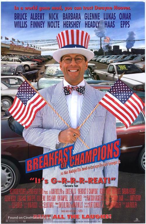 Breakfast Of Champions - Movie Poster