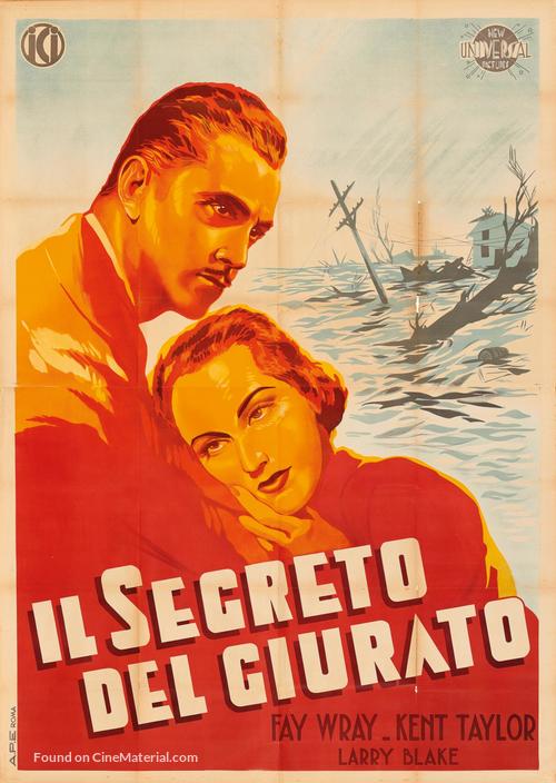 The Jury&#039;s Secret - Italian Movie Poster