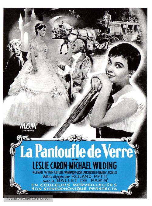 The Glass Slipper - French Movie Poster
