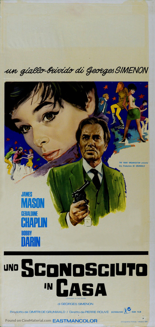 Stranger in the House - Italian Movie Poster