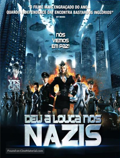 Iron Sky - Brazilian Blu-Ray movie cover