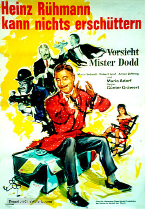 Vorsicht Mister Dodd - German Movie Poster