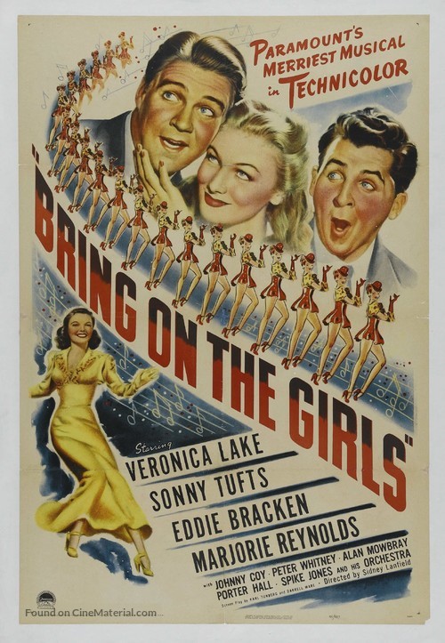 Bring on the Girls - Movie Poster