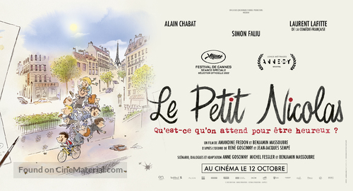 Le Petit Nicolas - Qu&#039;est-ce qu&#039;on attend pour &ecirc;tre heureux ? - French Movie Poster